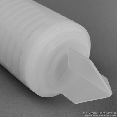 5英寸丨進(jìn)口聚四氟乙烯折疊濾芯丨進(jìn)口PTFE膜濾芯丨0.1-0.45微米丨氣體液體除菌過濾