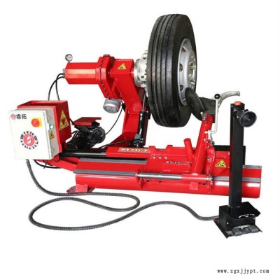 遼南睿拓牌LN-160卡車輪胎扒胎機中國營口**專業(yè)臥式大車拆胎機.