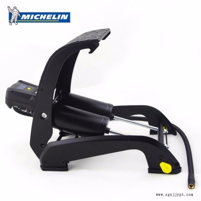 米其林MICHELIN 胎壓計(jì)數(shù)顯多功能車載充氣泵 汽車輪胎打氣泵 腳踏式雙缸充氣泵4746ML