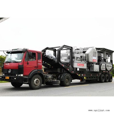 丁博履帶式移動破碎站 輪胎式移動破碎站 破碎機 制砂機廠家供應