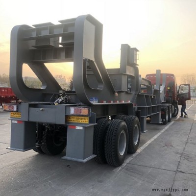 輪胎式移動破碎機(jī)  履帶翻拋機(jī)行走底盤 履帶式移動破碎站