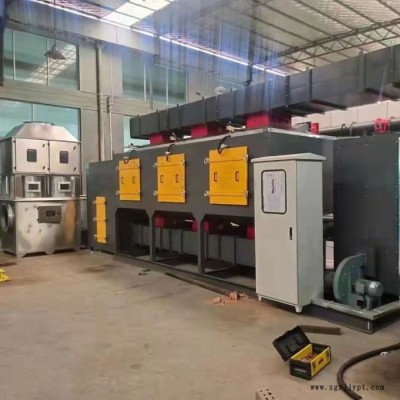 有害氣體催化燃燒設(shè)備 輪胎行業(yè)處理廢氣用吸附脫附 活性炭?jī)艋痳to裝置