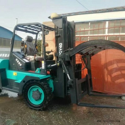 1廠家供應、液壓行走、內燃式越野叉車、普通叉車 實心輪胎 四驅越野叉車實心輪胎195