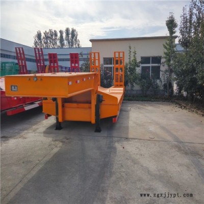 鴻盛掛車(chē)廠家 13米半掛車(chē) 低平板半掛車(chē) 高低高半掛車(chē) 輪胎外漏半掛車(chē)