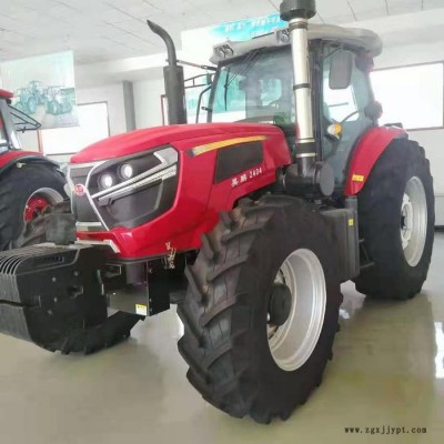 牛頭迪爾津拖2404高配置拖拉機  650大輪胎的拖拉機 農(nóng)用大馬力拖拉機帶空調(diào) 子午線輪胎