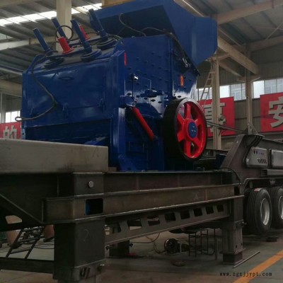 邦隆PP1008PFS專業(yè)設(shè)計生產(chǎn)移動式拖車式輪胎式石料破碎站 建筑垃圾破碎站