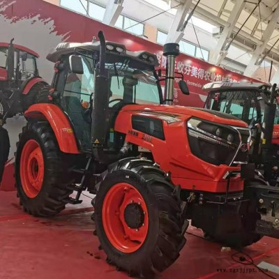 飛馳2104拖拉機的價格 210馬力全新拖拉機 大輪胎旋耕有勁的拖拉機 多缸翻地整田2104拖拉機