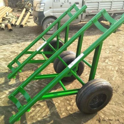 【恒龍】電力施工水泥桿運桿車/手推式電力炮車/飛機輪胎電線桿運桿車