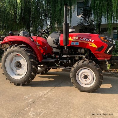 農用大馬力四輪拖拉機 多缸大馬力四輪旋耕機 水田高花輪胎拖拉機