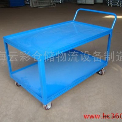 供應(yīng)手推車(chē)，平板車(chē)，工具車(chē)，工位車(chē)、周轉(zhuǎn)箱 、倉(cāng)庫(kù)籠、貨架、料架、鐵板箱、巧固架、料筐、輪胎架、托盤(pán) 上海平板車(chē)