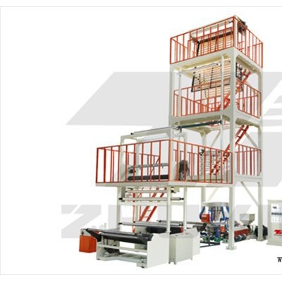 浙江鑄信機械有限公司2SJ-G系列兩層共擠旋轉機頭吹膜機組吹膜機