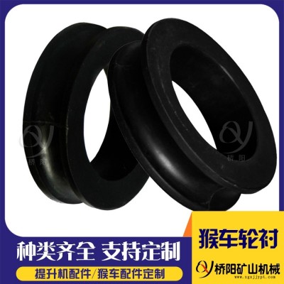 工程塑料猴車(chē)輪襯188x132x50 膠輪廠家生產(chǎn)