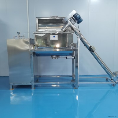 不銹鋼化肥混合機(jī) 臥式化工粉體攪拌機(jī) 色母混合機(jī)