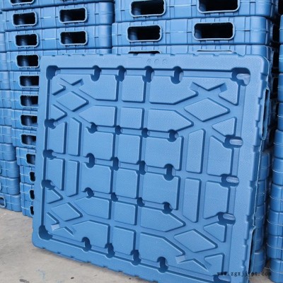 吹塑托盤 江蘇雙面平板吹塑1311重型倉儲堆碼吹塑托盤 現(xiàn)貨