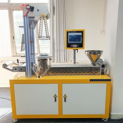 錫華XH-430電線料制袋機(jī) ABC吹塑機(jī) 單層吹膜機(jī) 色母?？捶稚⒋的C(jī) 價(jià)格 操作過程