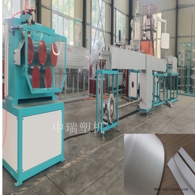 塑料纖維打包帶生產(chǎn)設(shè)備 / 加捻纖維打包帶生產(chǎn)線 中瑞塑機