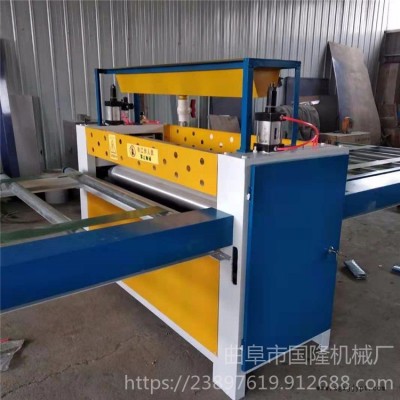 曲阜國隆 單面涂膠機機上膠機 PVC板材涂膠機 纖維板上膠機