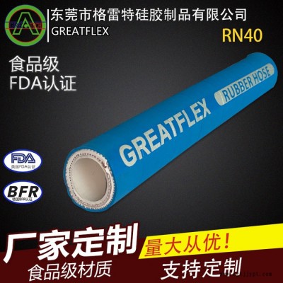 GREATFLEX藍色工程機械橡膠管挖掘機耐熱耐油輸油管RN40