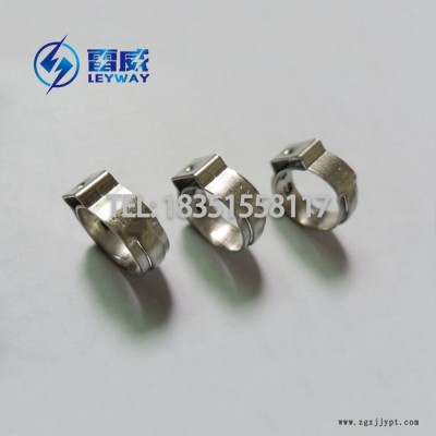 304不銹鋼單耳無(wú)極球籠卡箍 防塵罩卡箍 可調(diào)卡扣 拋光耳型喉箍 汽車軟管夾 汽車油管卡箍 橡膠管卡箍 PEX喉箍