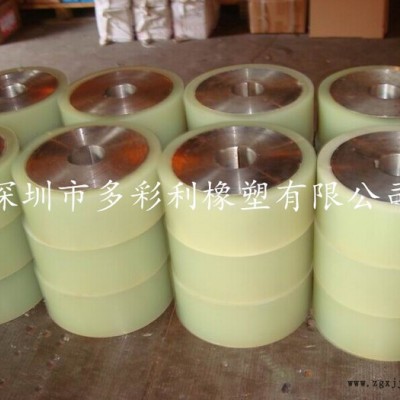 供應(yīng)聚氨酯膠輪，聚氨酯膠輥**原料制作保證不脫膠