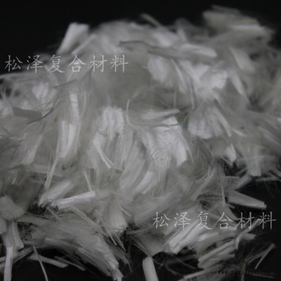 高強度束狀單絲纖維 聚丙烯纖維 膩子粉抗裂用短切纖維