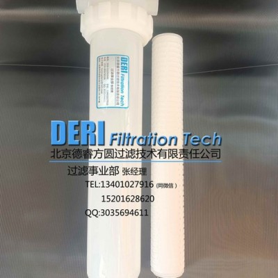 聚丙烯PP塑料過濾器耐酸堿過濾器；20英寸純PP材質(zhì)過濾器 sss