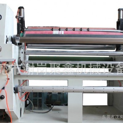 東莞產(chǎn)銷保護(hù)膜牛皮紙BOPP等材料貼合分切復(fù)卷機（JX-802D)