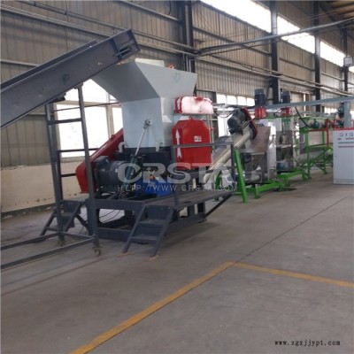 礦泉水瓶廢塑PET瓶回收生產(chǎn)線(xiàn)，華北P(pán)ET廢塑料回收利用處置機(jī)