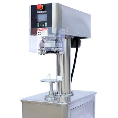 廠家優(yōu)惠 半自動通用型封罐機(jī) 馬口鐵封蓋機(jī) 易拉罐封罐機(jī) PET塑料罐旋蓋機(jī)