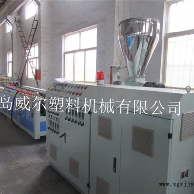 威爾(圖)-木塑墻面生產(chǎn)線-木塑墻面