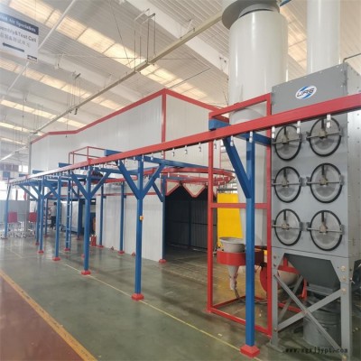 貨架噴粉設(shè)備-衡陽(yáng)噴粉設(shè)備-特固重型涂裝生產(chǎn)流水線