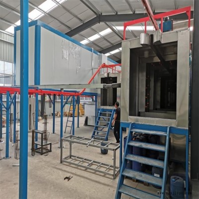 特固百葉窗噴塑流水線-鶴城區(qū)噴粉設(shè)備-鋁型材噴粉設(shè)備