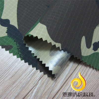 【工廠】格子牛津布 迷彩印花 TPU 戶外沖鋒衣 帳篷 童車面料