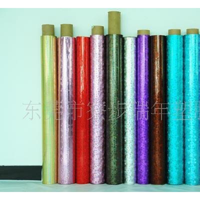 鐳射反光料、商標(biāo)材料、鐳射PVC、彩虹PVC、金屬TPU、金屬熱切料