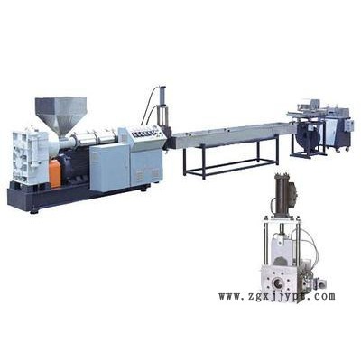 單階壓實(shí)水環(huán)切粒造粒機(jī) PE、PP粉料選料造粒機(jī)組 定制加工供應(yīng)水環(huán)造粒輔機(jī) 塑料廠家下角料造粒機(jī)組