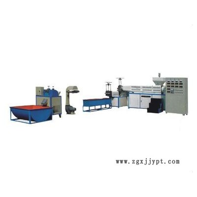 單階壓實水環(huán)切粒造粒機 PE、PP粉料選料造粒機組 定制加工供應(yīng)水環(huán)造粒輔機 塑料廠家下角料造粒機組