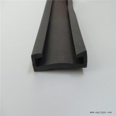 U型耐油防撞包邊橡膠密封條 三元乙丙橡膠密封條