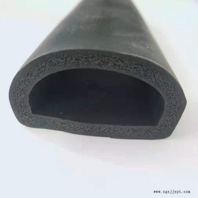 利泰橡膠制品三元乙丙橡膠密封條D型條空心發(fā)泡橡膠條型號齊全歡迎來電咨詢