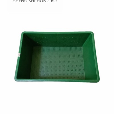 加厚塑料周轉(zhuǎn)筐 豆芽生長育苗箱筐 服裝快遞生鮮筐 花生芽盤