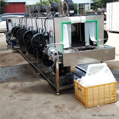 義康牌XKJ-4000型 風干式洗筐機  塑料托盤清洗機   垃圾桶清洗機  料桶清洗機