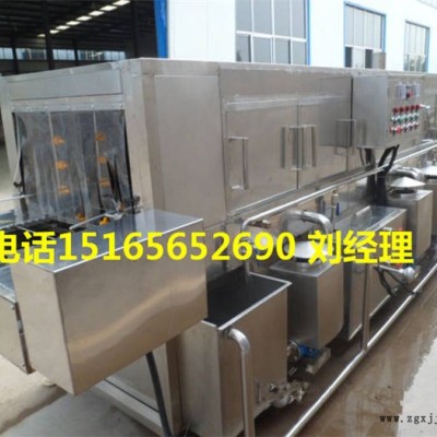 山東佳品周轉(zhuǎn)盒清洗機(jī)，大型洗盒機(jī)