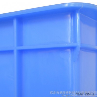 河北鼎瑞物料周轉(zhuǎn)箱 /周轉(zhuǎn)箱批發(fā)/藍色加厚加蓋子塑料周轉(zhuǎn)箱儲物箱