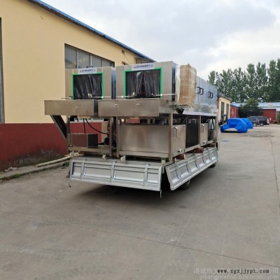 義康牌XKJ-6000型 折疊塑料箱清洗機  不銹鋼折疊筐清洗機  折疊料箱清洗機