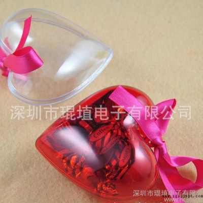 現(xiàn)貨塑料盒 心形塑料盒 透明心形塑料盒 心形迷你塑料盒