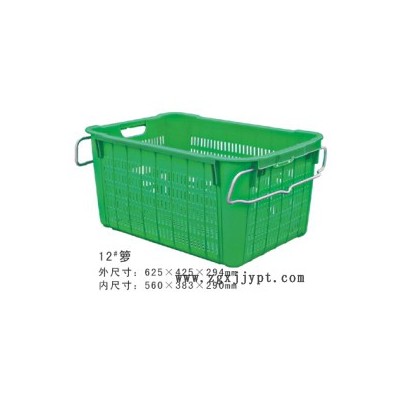 常平塑料周轉籮筐東莞惠州深圳塑料筐優(yōu)選配送專用膠框箱筐橫瀝膠框臍橙籮筐