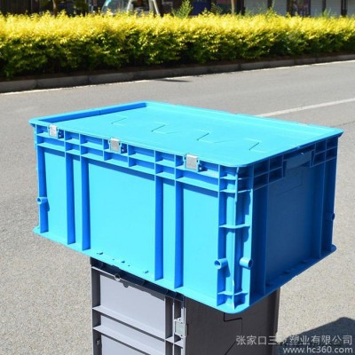 供應(yīng) **三友標(biāo)準(zhǔn)600*400*150可堆箱 物流箱 汽配零件專(zhuān)用箱 工業(yè)周轉(zhuǎn)箱