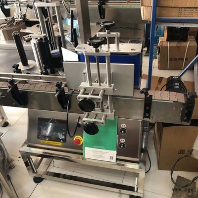 鄭州硅膠塑料軟管自動貼標(biāo)機(jī) 全自動液體膠軟管貼標(biāo)機(jī)定制