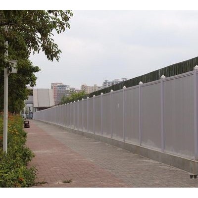 pvc圍擋，道路工程施工圍擋 工地臨時(shí)安全塑料圍擋