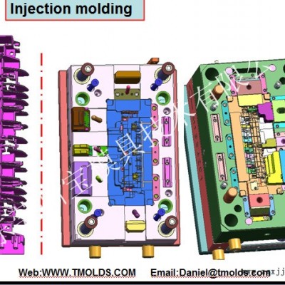 專業(yè)汽車出口模具設(shè)計(jì)，模流分析
