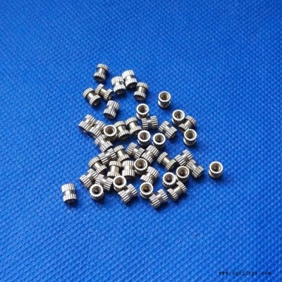 余姚市精鋼塑料模具廠 五金銅件 雙面倒角銅螺母 1000個起賣